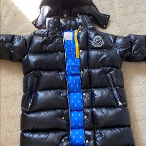 Moncler fragment 7 panel jacket: hiroshi fujiwara